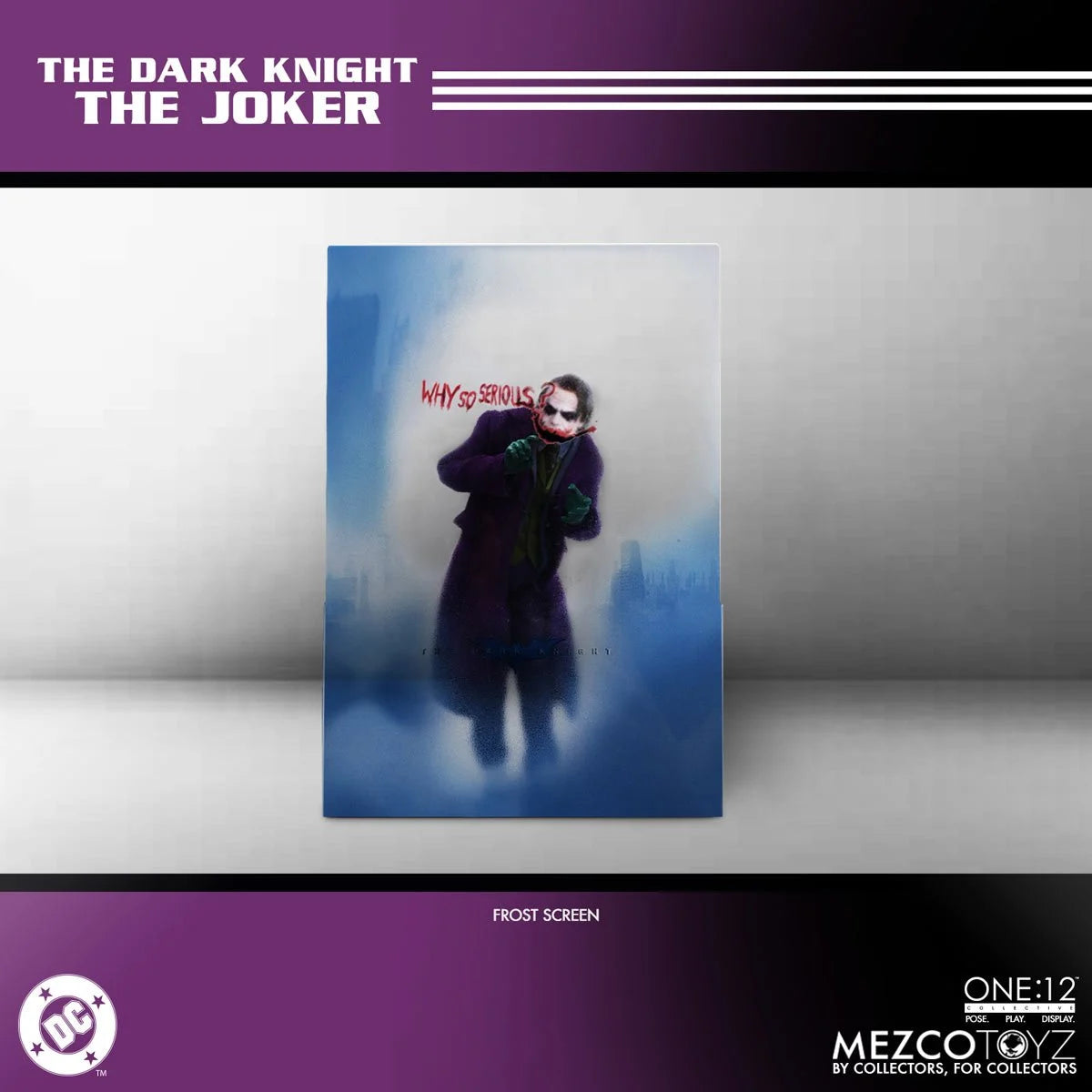 The Dark Knight Joker One:12 Collective Action Figure by Mezco