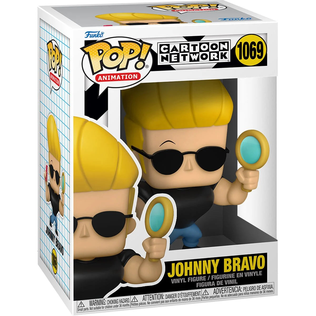 Johnny Bravo with Mirror and Comb Funko Pop!
