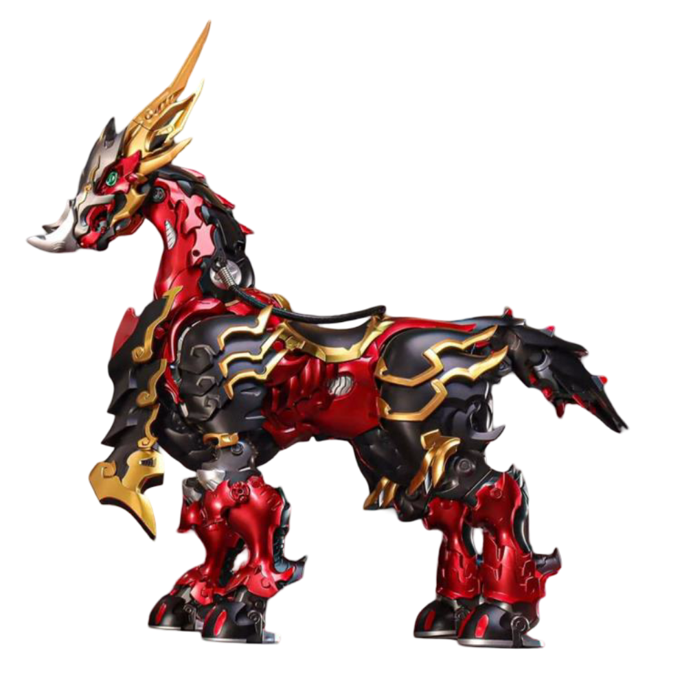 Red Hare (Metallic) Transforming Figure BY MOTOR NUCLEAR