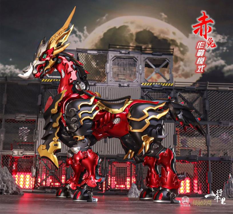 Red Hare (Metallic) Transforming Figure BY MOTOR NUCLEAR