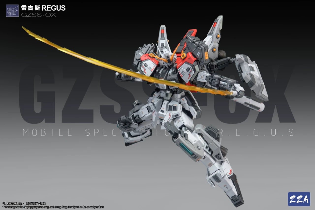 ZZA MODEL 1/100 GZSS-OX-001レグス+GZSS-OXグス ZZA Model 1/100 GZSS-OX01 Regus Model Kit