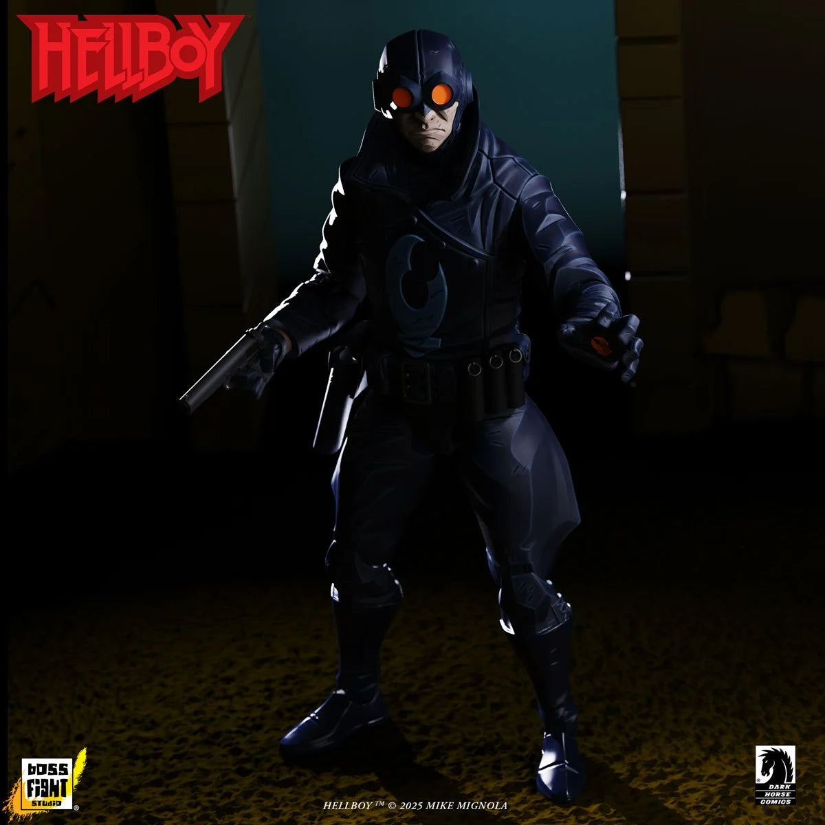 Hellboy Lobster Johnson The Iron Prometheus Action Figure