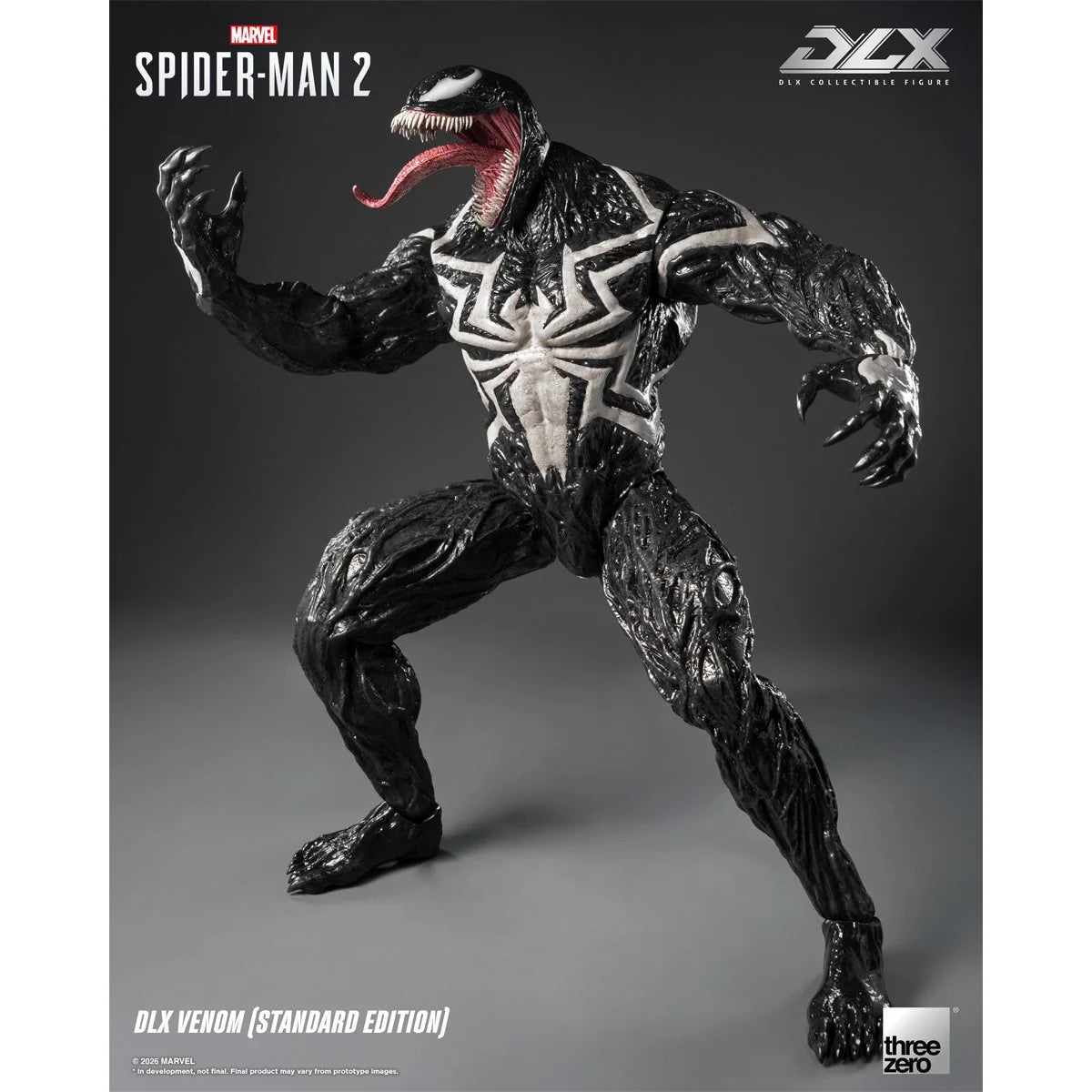 Marvel's Spider-Man 2 Venom Standard Edition DLX Figure By Threezero
