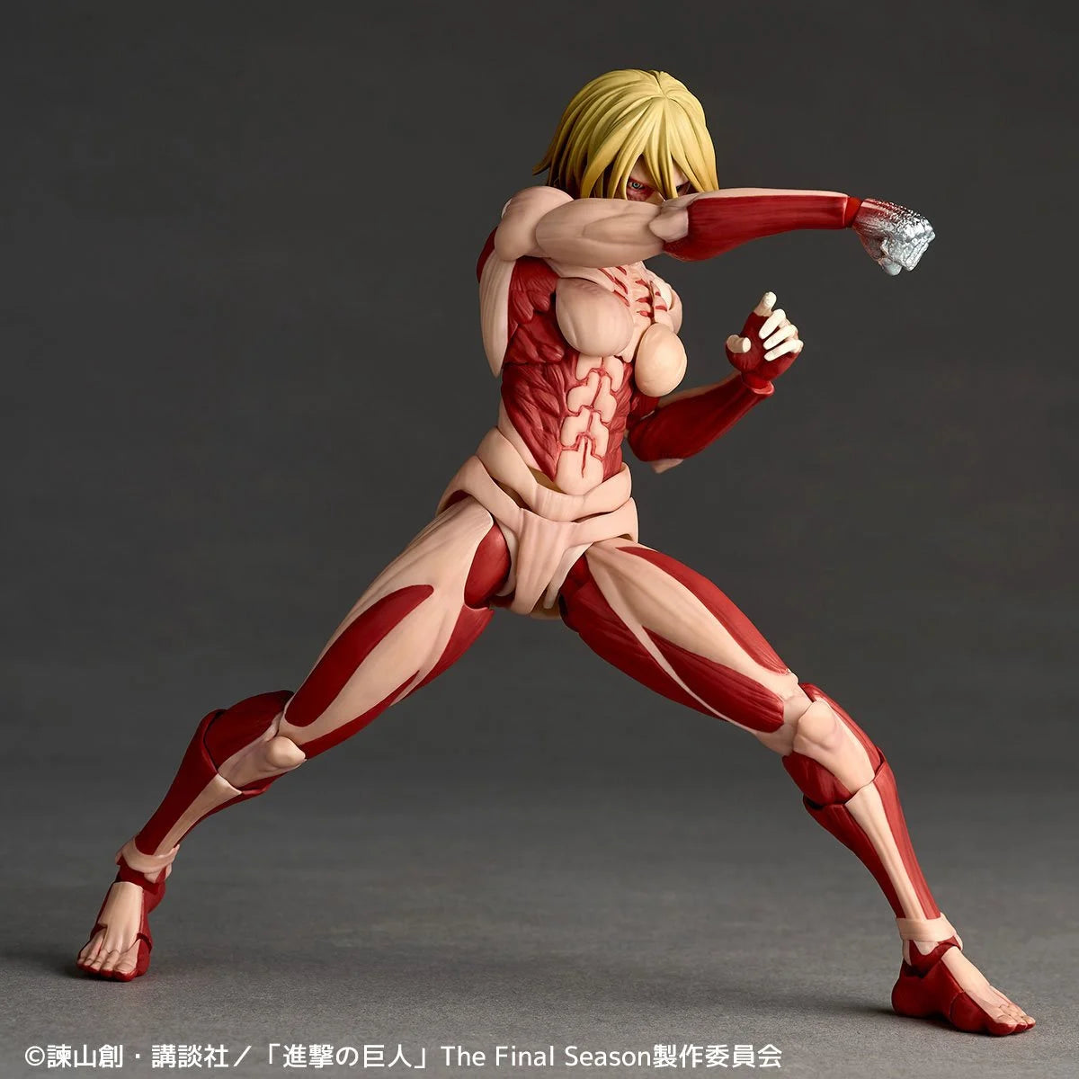 Attack on Titan Female Titan AF Revoltech Amazing Yamaguchi Action Figure