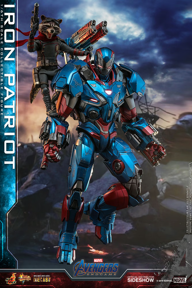 Iron Patriot Sixth Scale Figure By Hot Toys