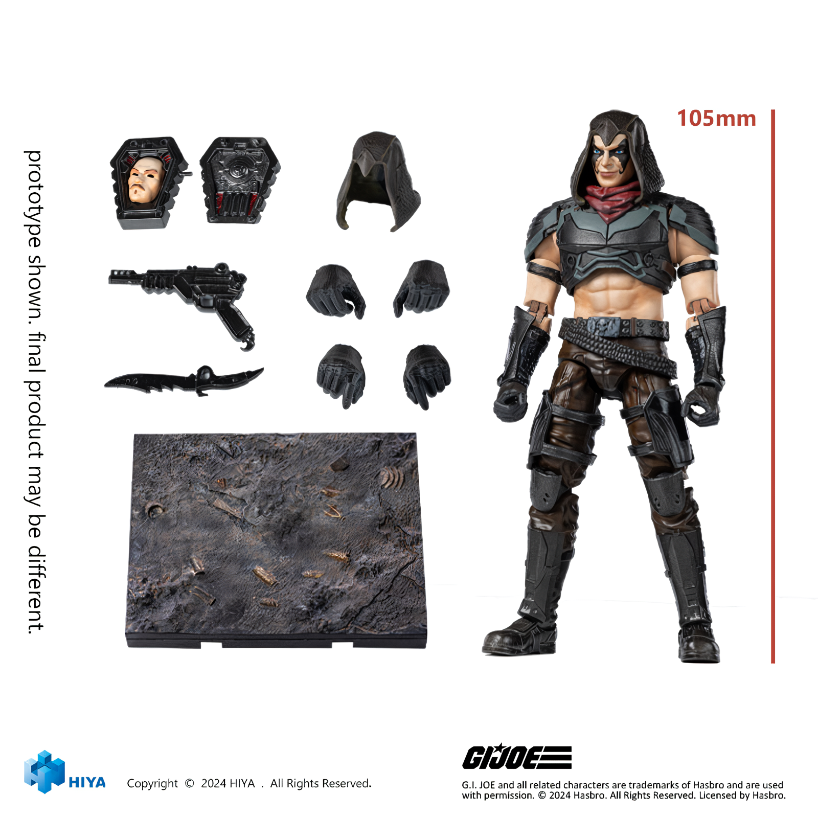 HIYA Exquisite Mini Series 1/18 Scale Zartan Action Figure