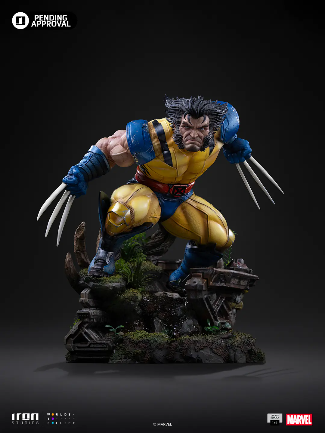 Marvel Comics Wolverine Legacy Replica Statue by Iron Studios