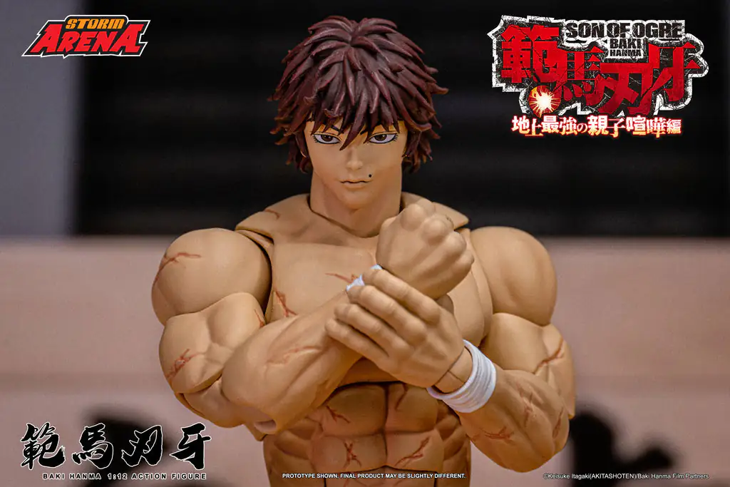 BAKI HANMA SON OF OGRE (STORM ARENA) 1/12th Scale Action Figure by Storm Collectibles