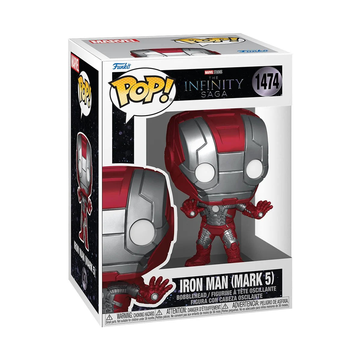 Marvel MCU Archives The Infinity Saga Iron Man (Mark 5) Funko Pop!