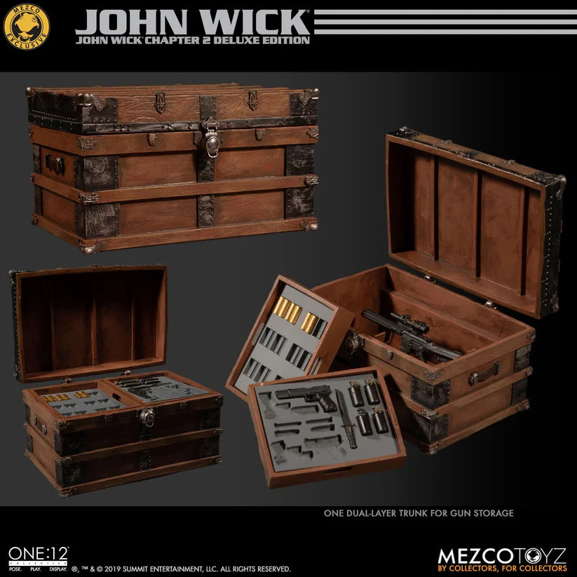 John Wick Chapter 2 Deluxe Edition One:12 Action Figure By Mezco
