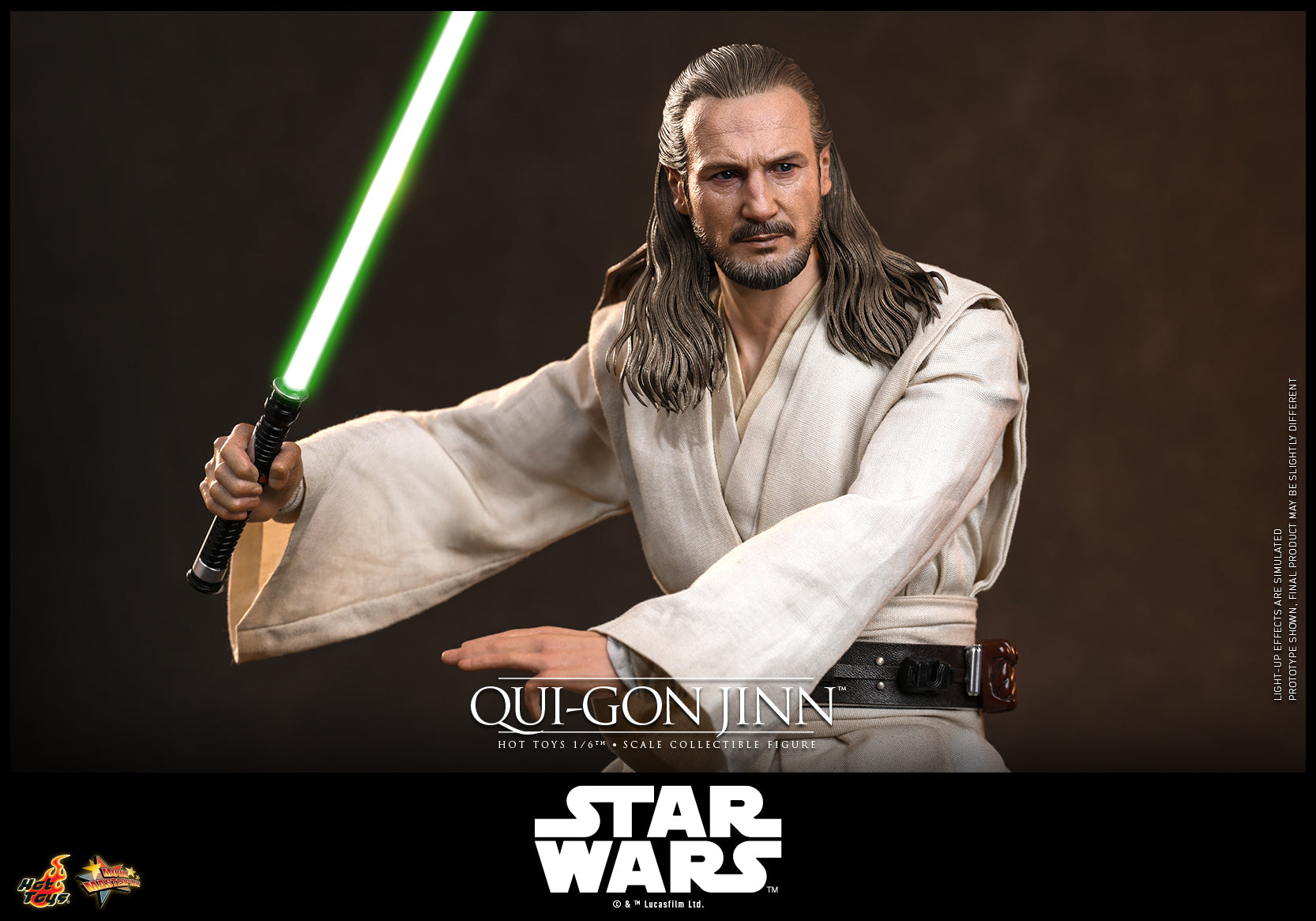 Star Wars: The Phantom Menace™ 1/6th scale Qui-Gon Jinn Figure