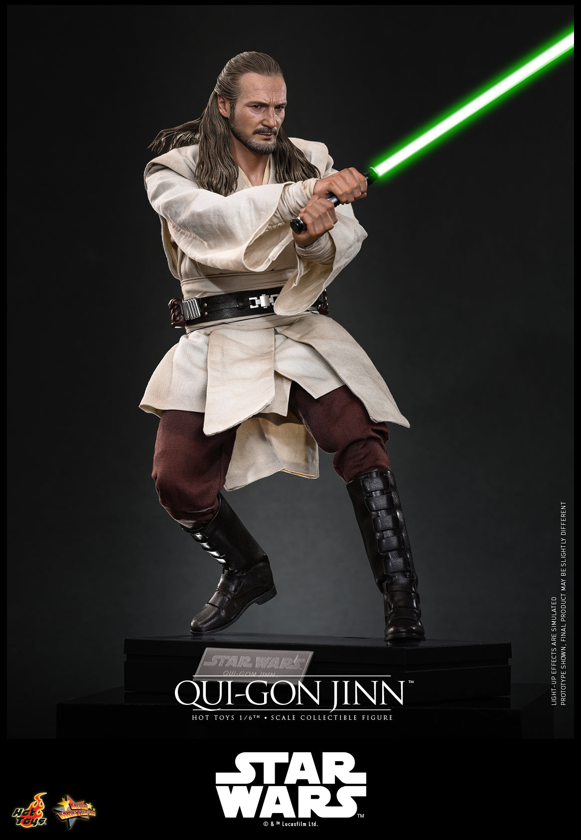 Star Wars: The Phantom Menace™ 1/6th scale Qui-Gon Jinn Figure