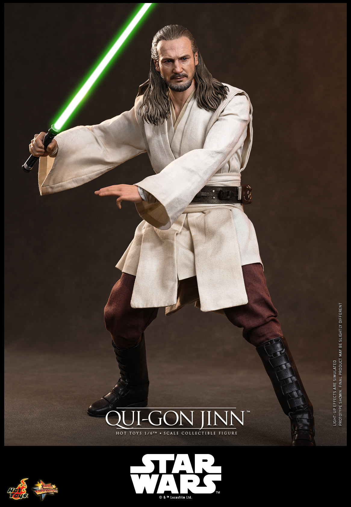 Star Wars: The Phantom Menace™ 1/6th scale Qui-Gon Jinn Figure