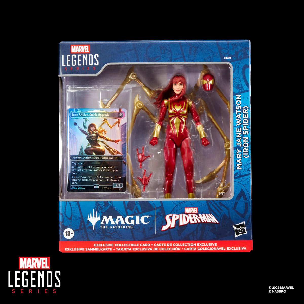 Spider-Man Marvel Legends Magic: The Gathering Mary Jane Watson (Iron Spider) Action Figure