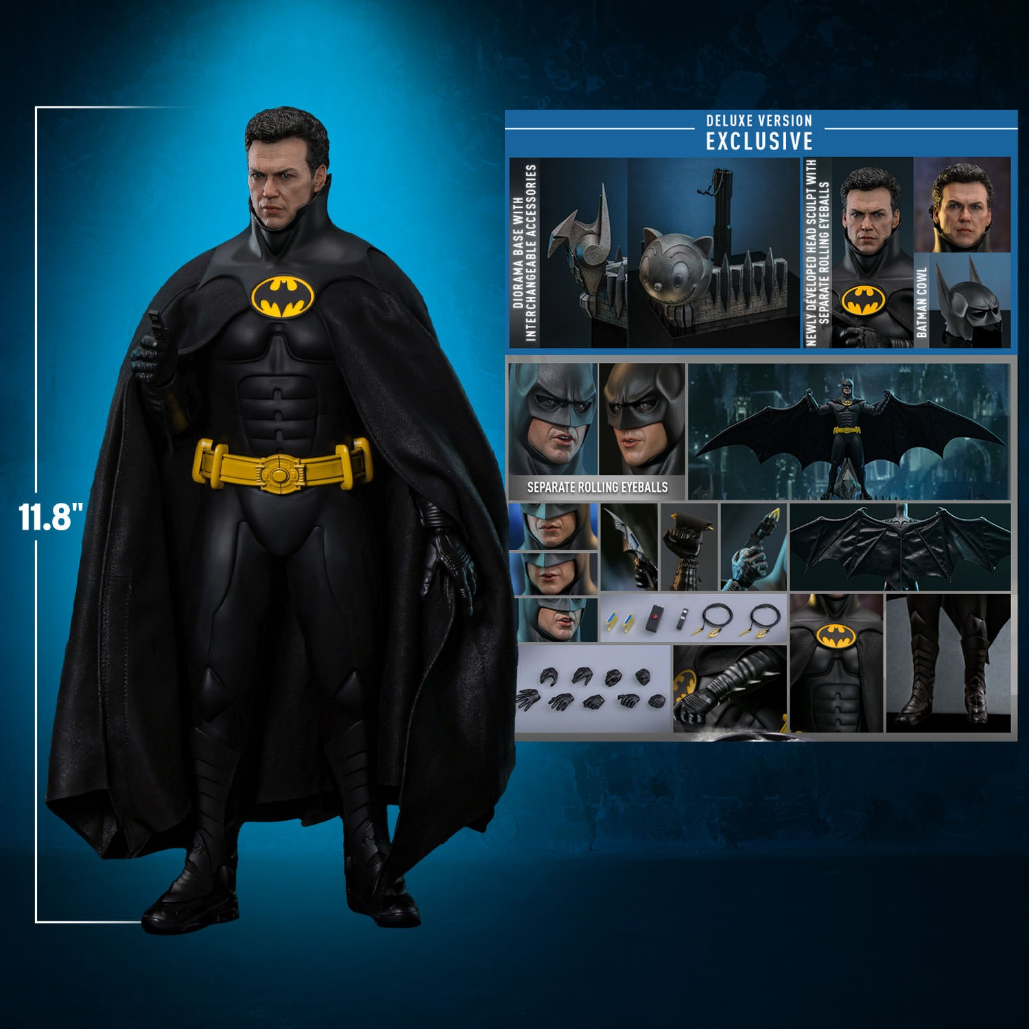 BATMAN (DELUXE VERSION) Sixth Scale Figure by Hot Toys