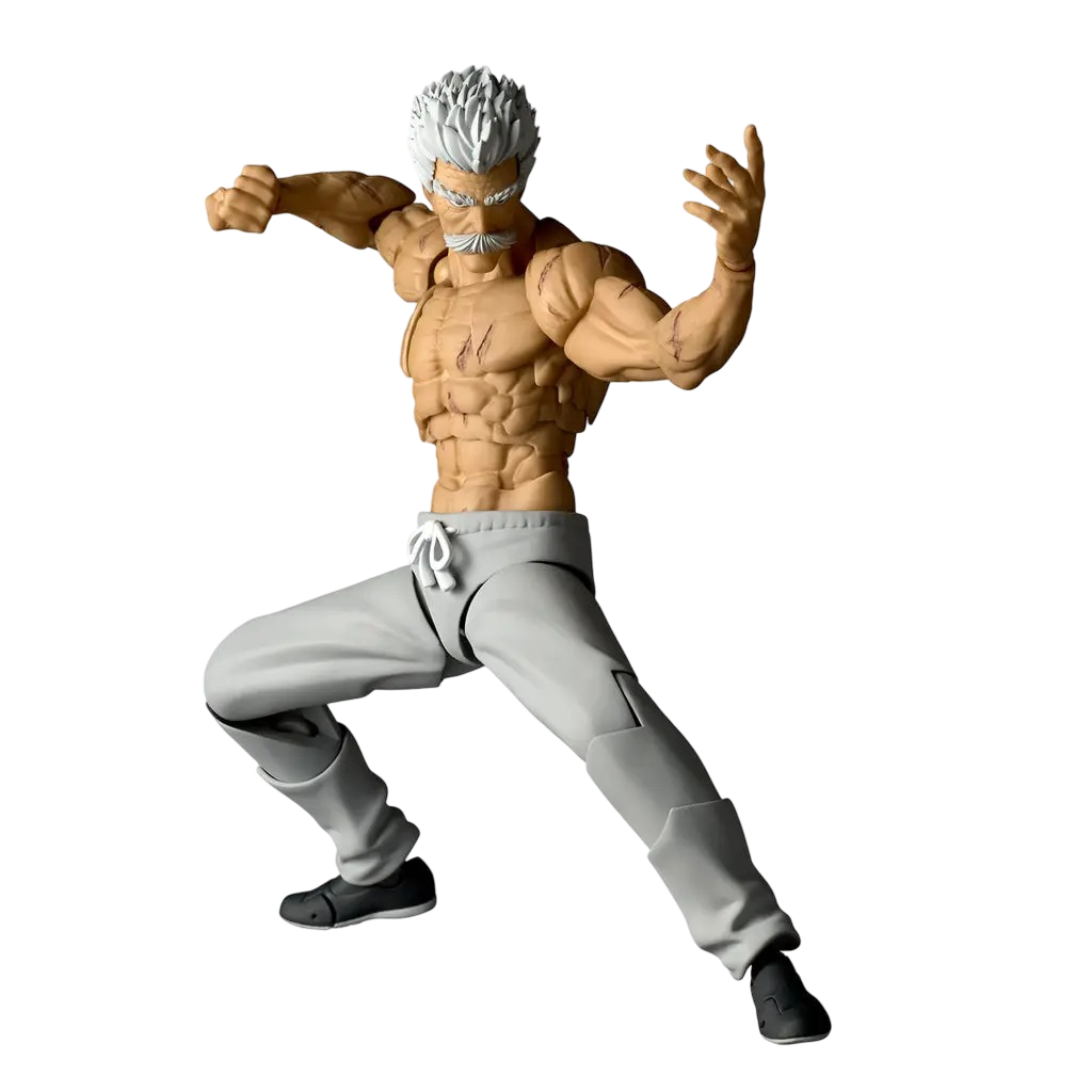 Kaiyodo Amazing Yamaguchi Revoltech One-Punch Man Silver Fang Action Figure