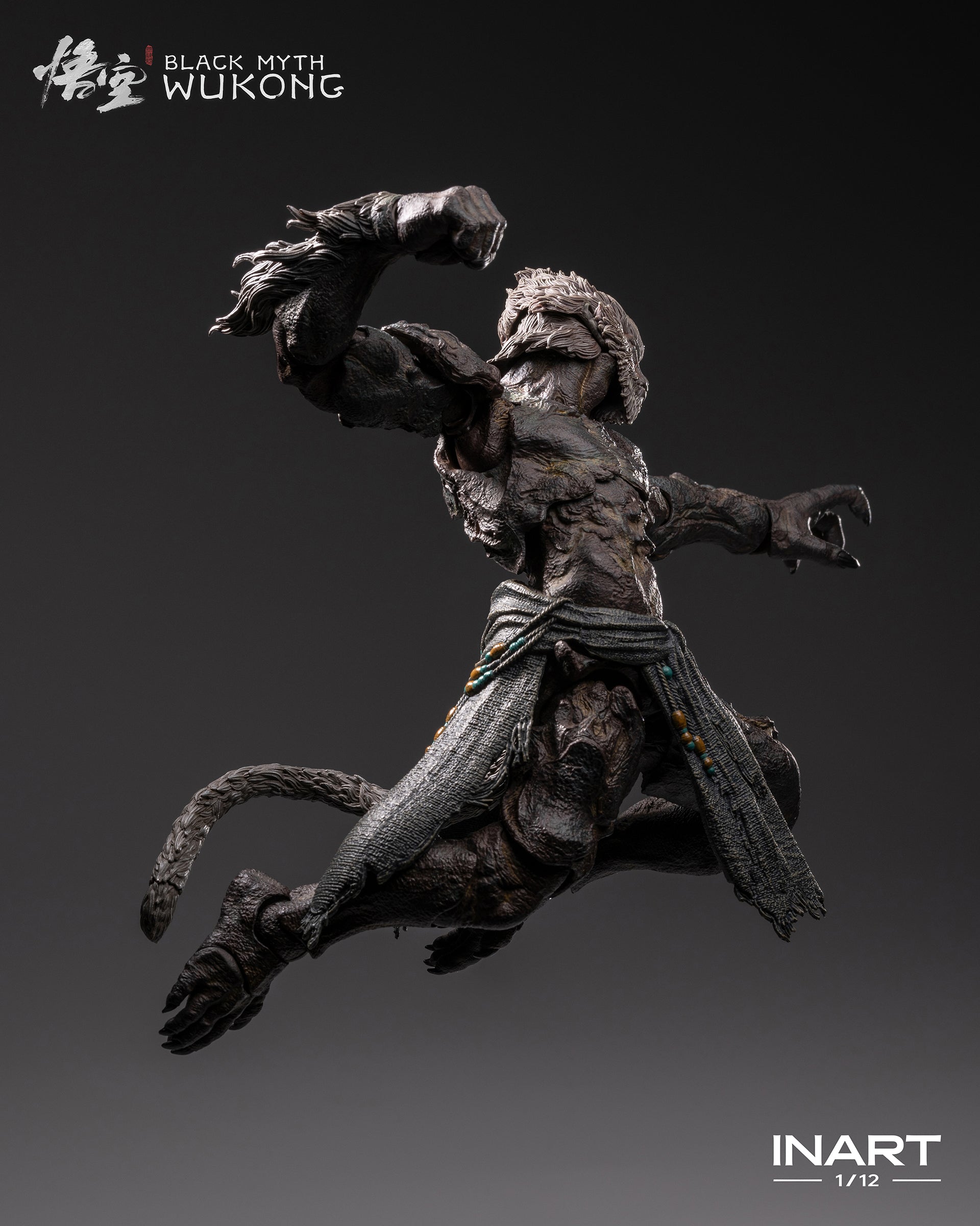 INART Black Myth Wukong Stone Monkey 1/12 Action Figure