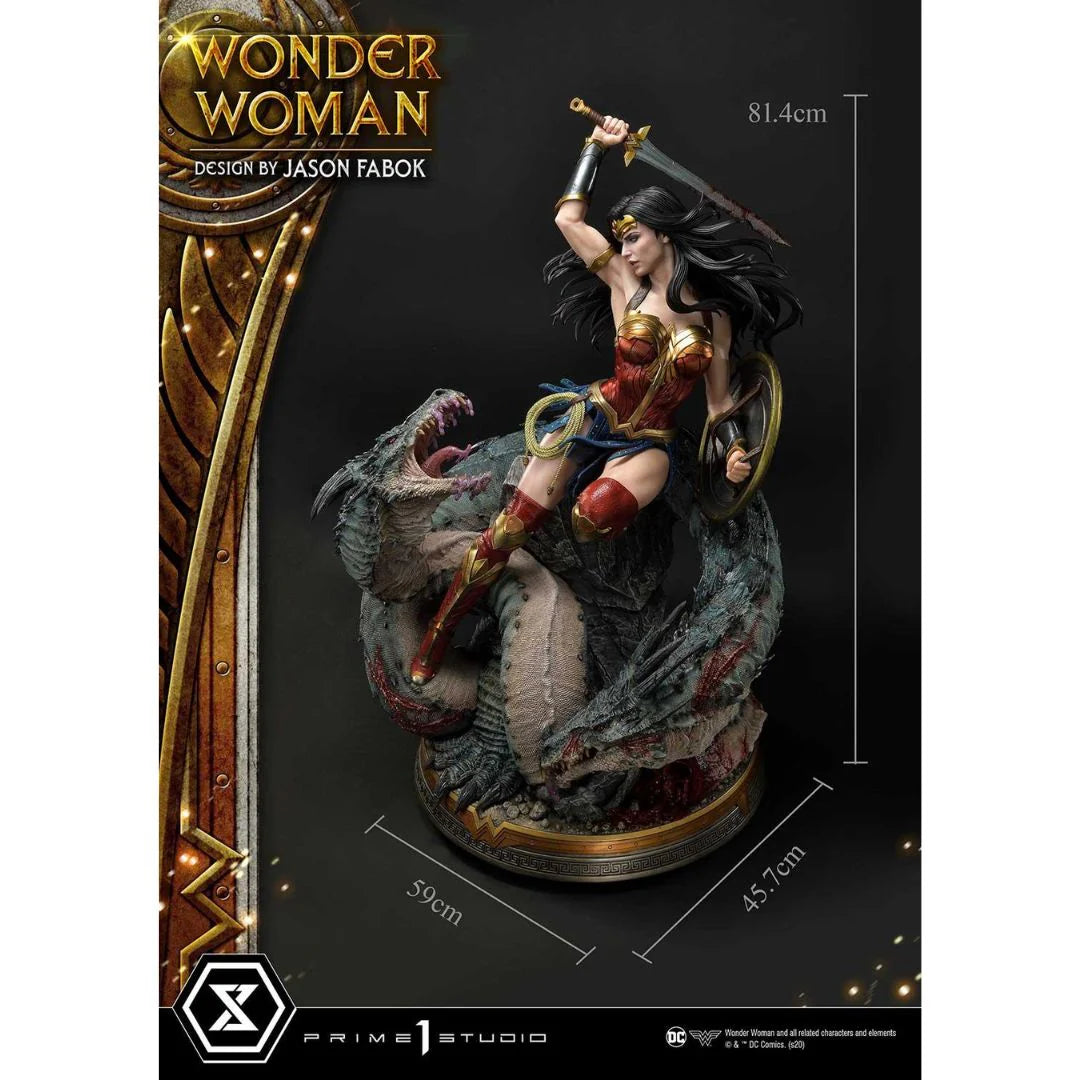 Wonder Woman VS Hydra (Jason Fabok) Statue by Prime 1 Studio