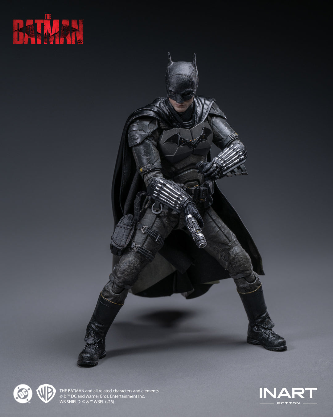 The Batman - Batman Action Figure 1/12 Scale Figure by Inart Action