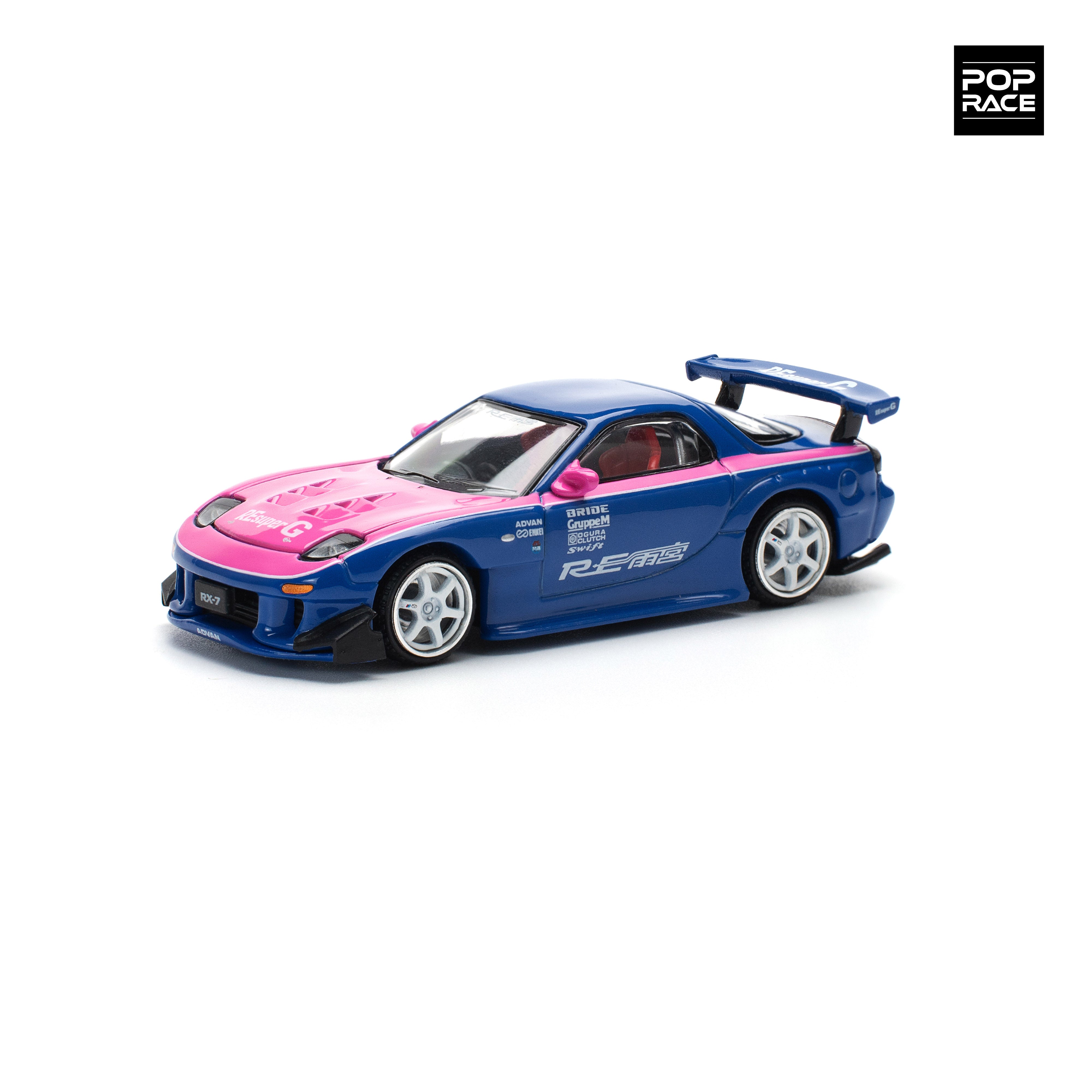 MAZDA RX7 RE-AMEMIYA Pink/Blue PR640240 by Pop Race