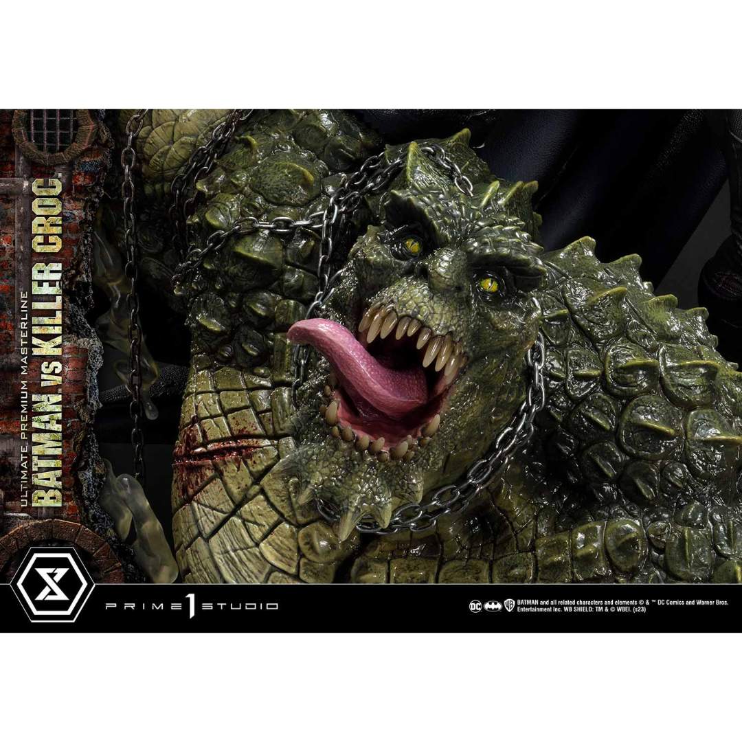 Dc Comics Batman Vs Killer Croc Statue By Prime 1 Studio