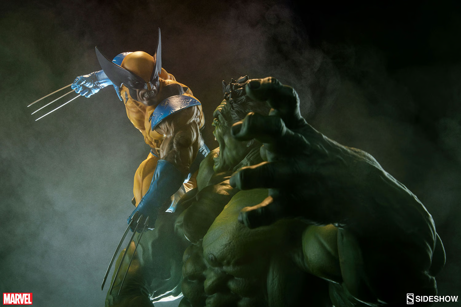 Hulk vs Wolverine Maquette Exclusive By Sideshow Collectibles