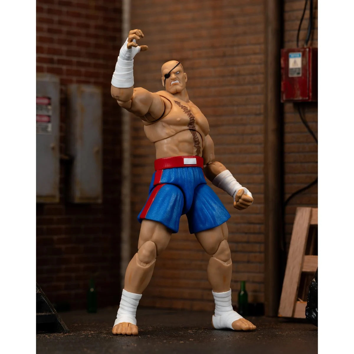 Ultra Street Fighter II Sagat Deluxe Action Figure