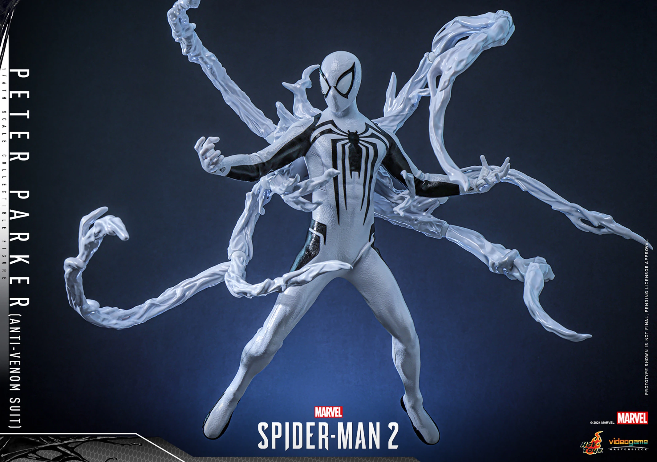 PETER PARKER (ANTI VENOM SUIT)  Sixth Scale Figure by Hot Toys