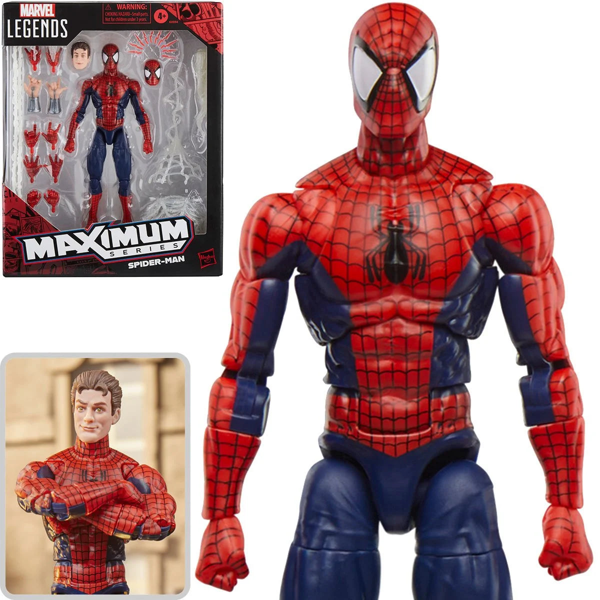 Marvel Legends Maximum Series Spider-Man Action Figure