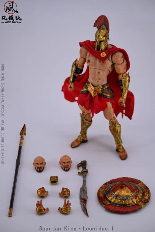 Eternal Warlords Spartan King Leonidas I Bloodstained Version Action Figure