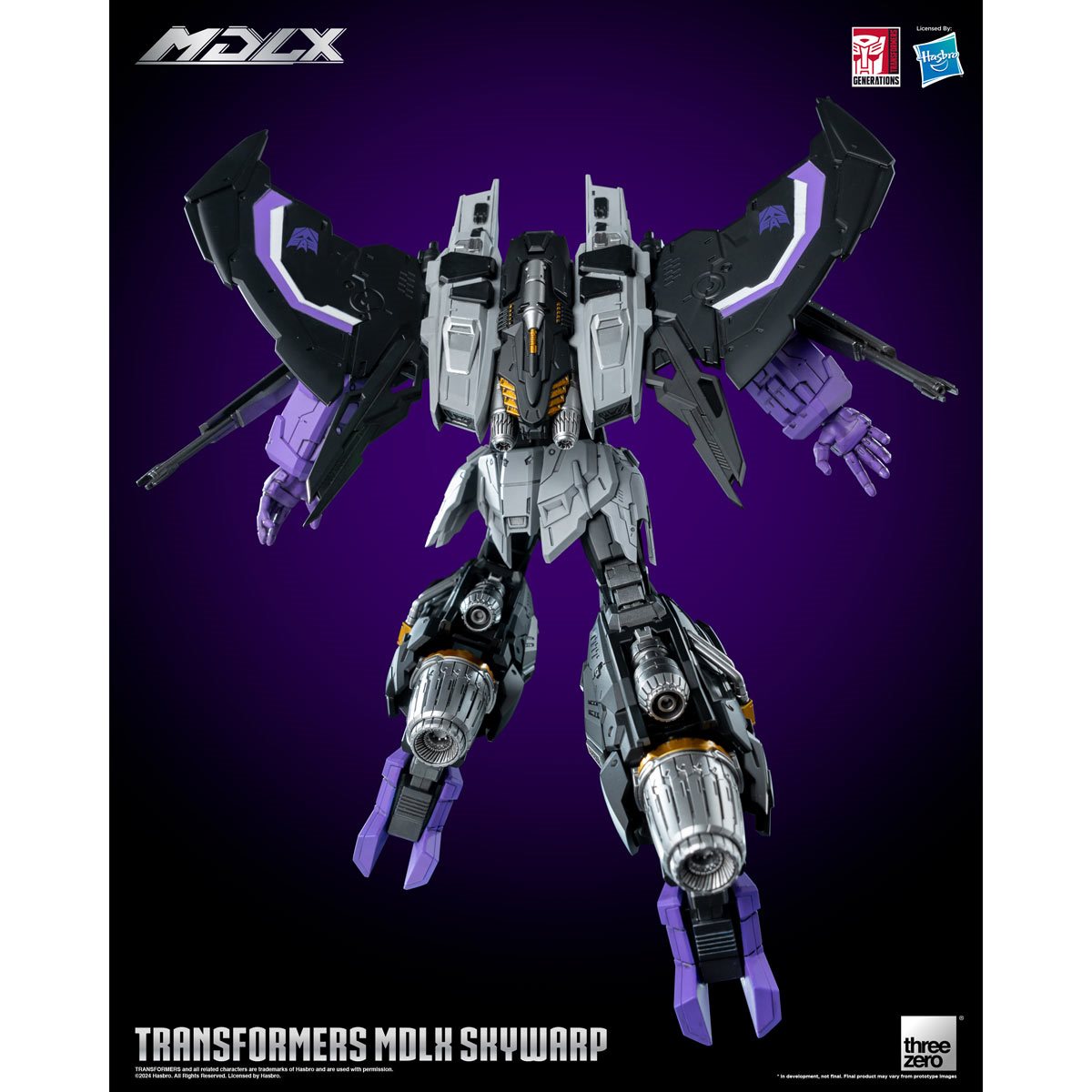 Transformers MDLX Skywarp By Threezero