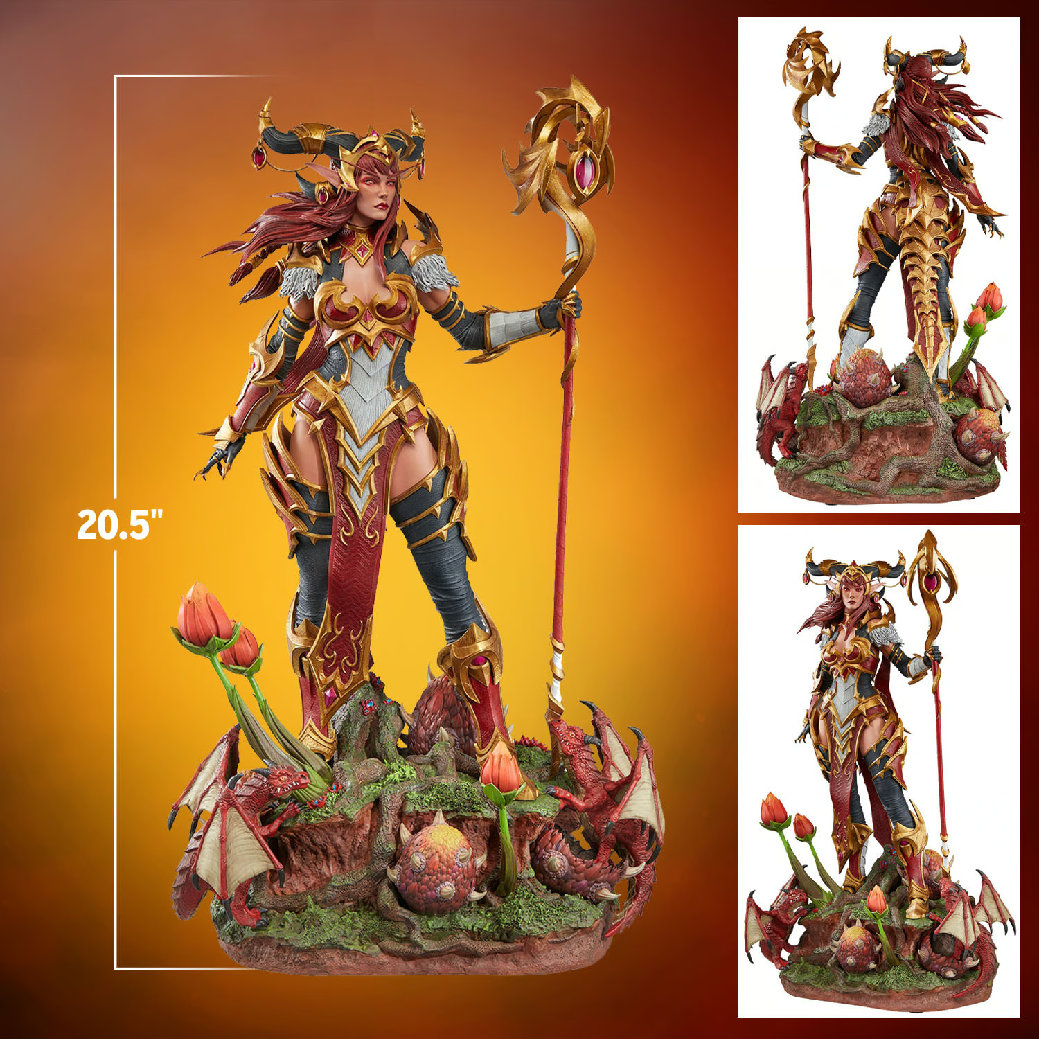 Alexstrasza Statues by Activision Blizzard