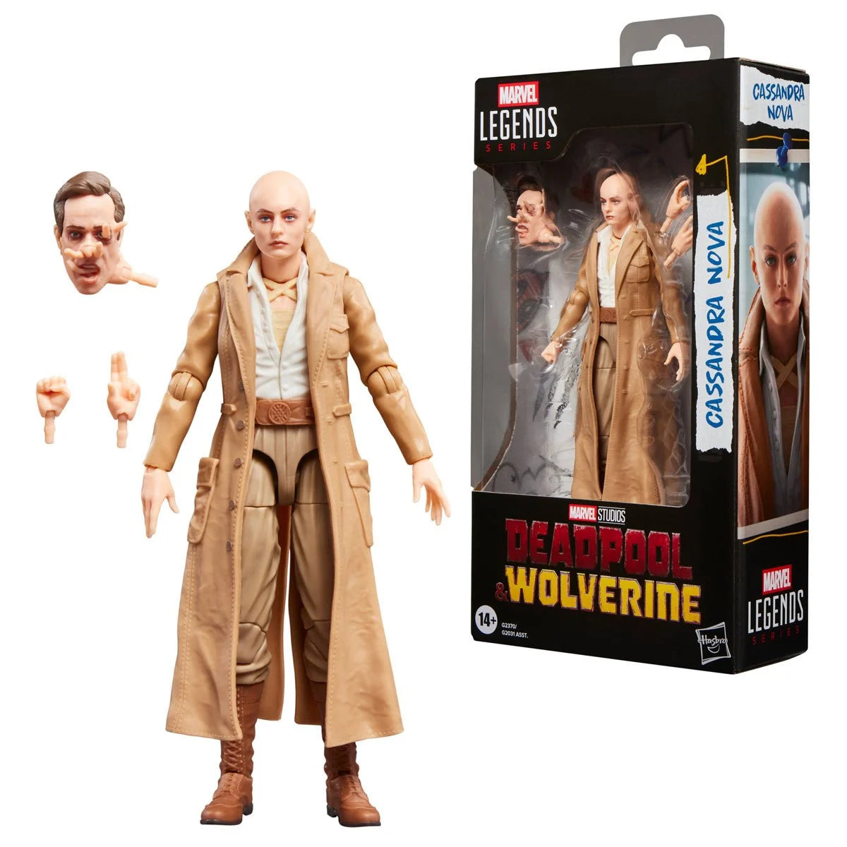 Deadpool & Wolverine Marvel Legends Cassandra Nova Action Figure