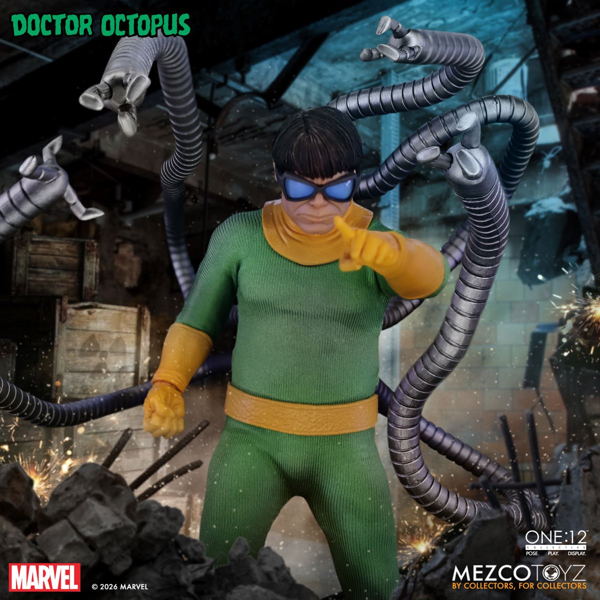 Doctor Octopus One:12 Collective Action Figure - ReRun