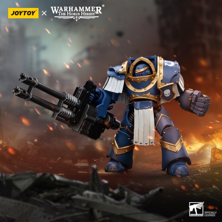 Warhammer: The Horus Heresy Ultramarines Cataphractii Terminator Squad Terminator with Reaper Autocannon Action Figure