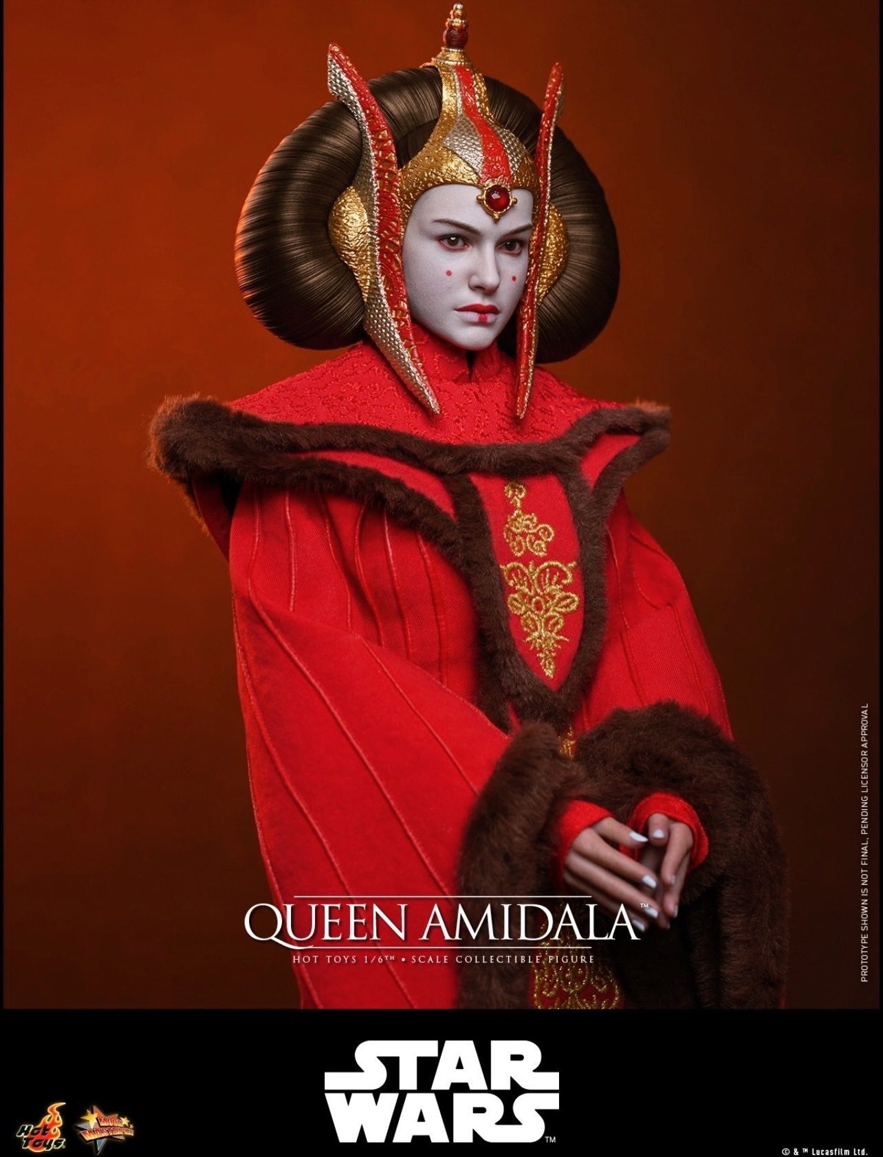 Queen Amidala Sixth Scale Figure By Hot Toys