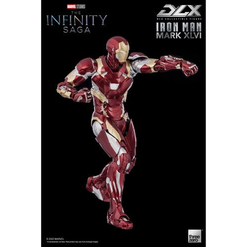 ThreeZero 2024 DLX Iron Man Mk 46 Diecast figure