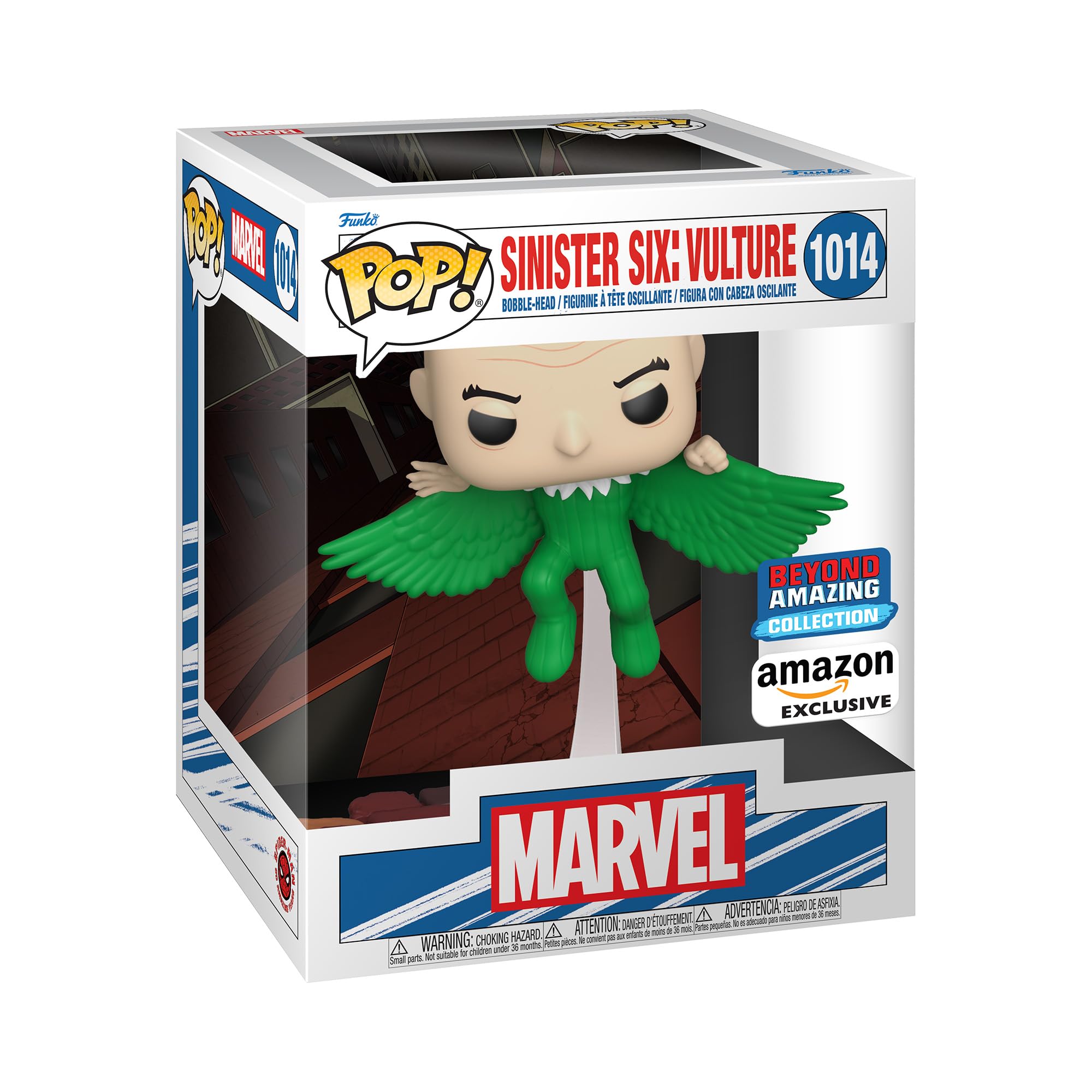 Spider-Man: Beyond Amazing - Vulture Sinister Six Deluxe Pop! Amazon Ex