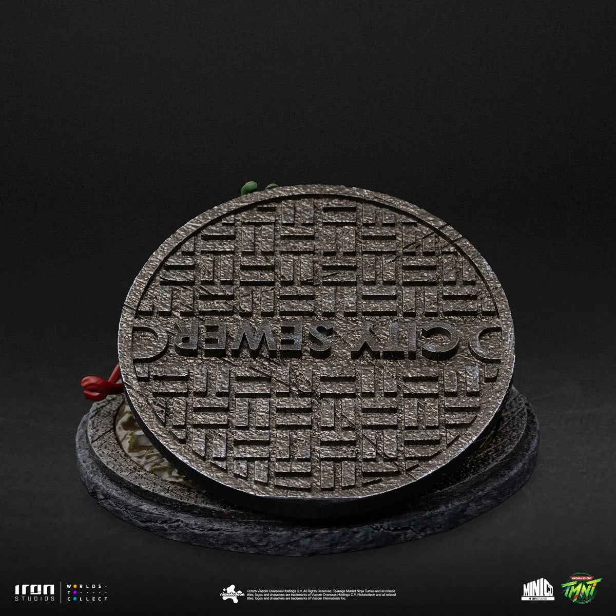 Teenage Mutant Ninja Turtles (1990) Movie Poster Sewer MiniCo By Iron Studios