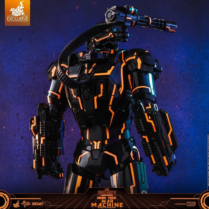 Neon Tech War Machine 1/6 Scale Exclusive Figure By Hot Toys