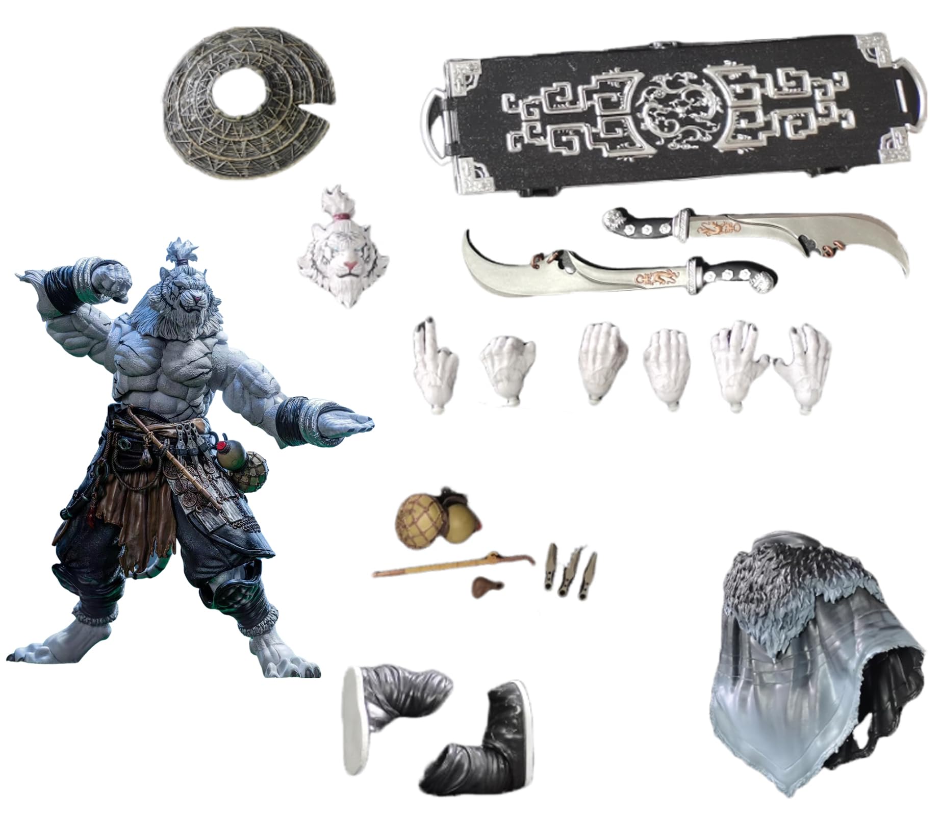 FuRay Planet Blade Master Weng (White Tiger Ver.) 1/12 Scale Exclusive Action Figure