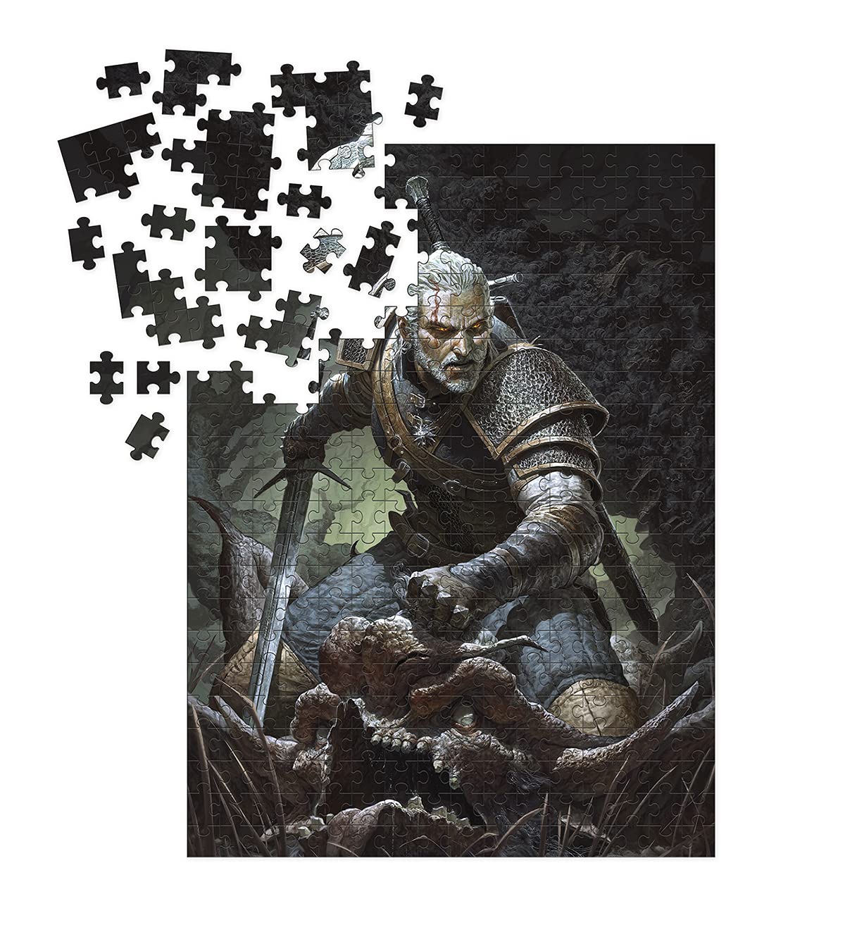 The Witcher 3: Wild Hunt Geralt Trophy 1000-Piece Puzzle