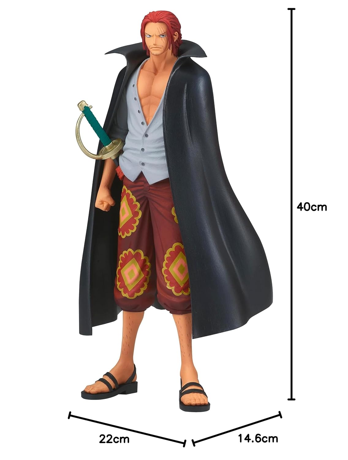 One Piece  DXF The Grandline Series Shanks By Banpresto