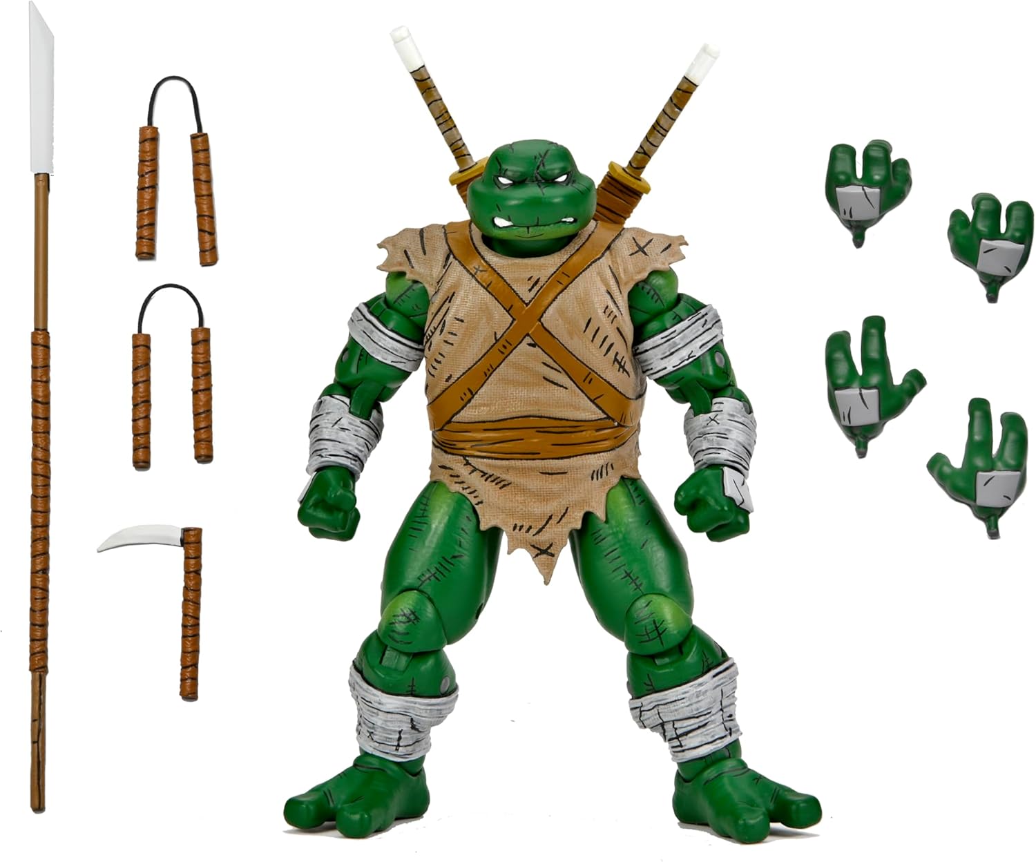 NECA Teenage Mutant Ninja Turtles (Mirage Comics) Action Figure - Michelangelo (The Wanderer)