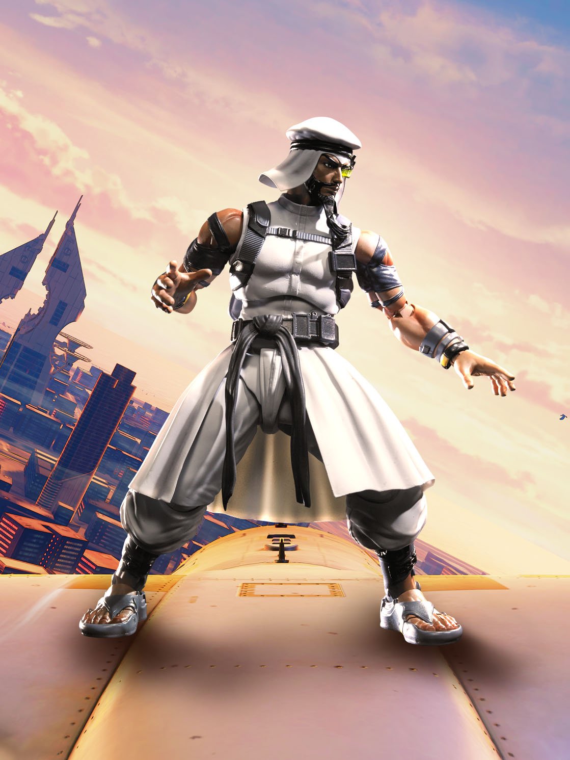 S.H.Figuarts Street Fighter Rashid Action Figure
