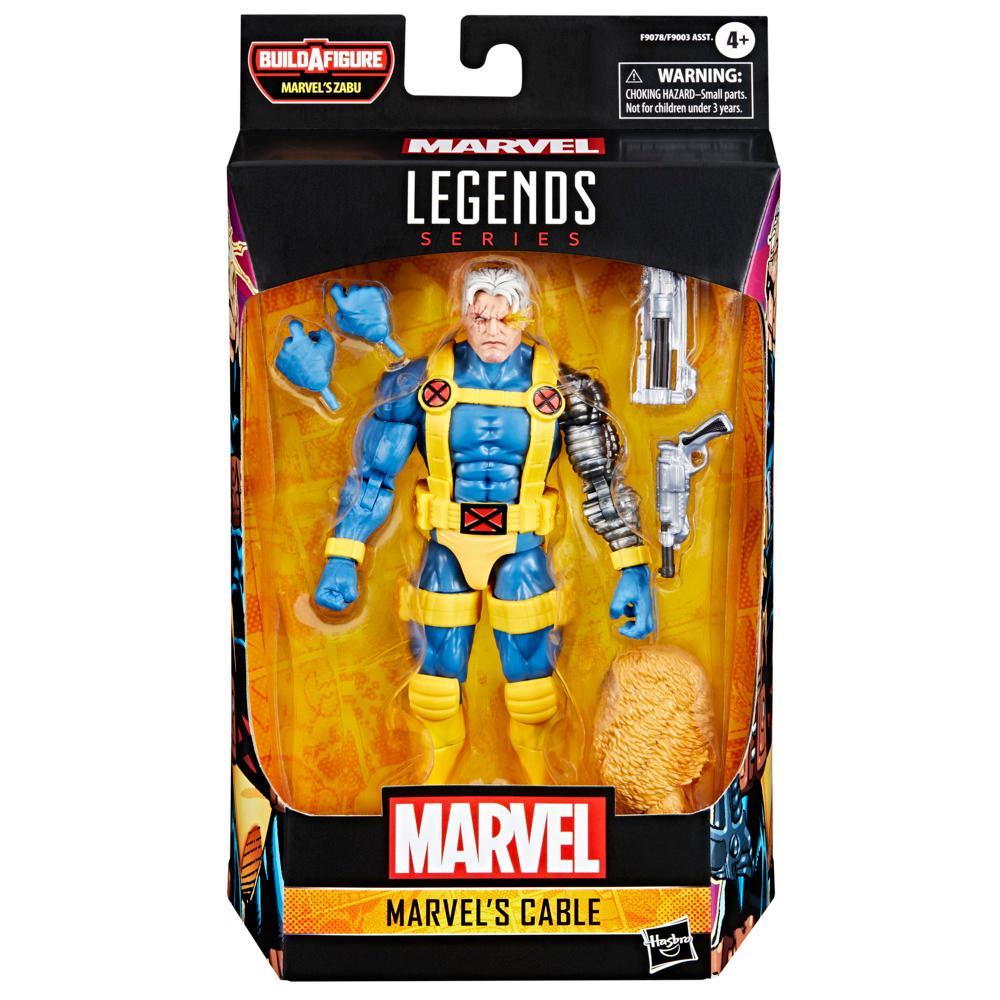 X-Men Marvel Legends Cable Action Figure (Marvel's Zabu BAF)