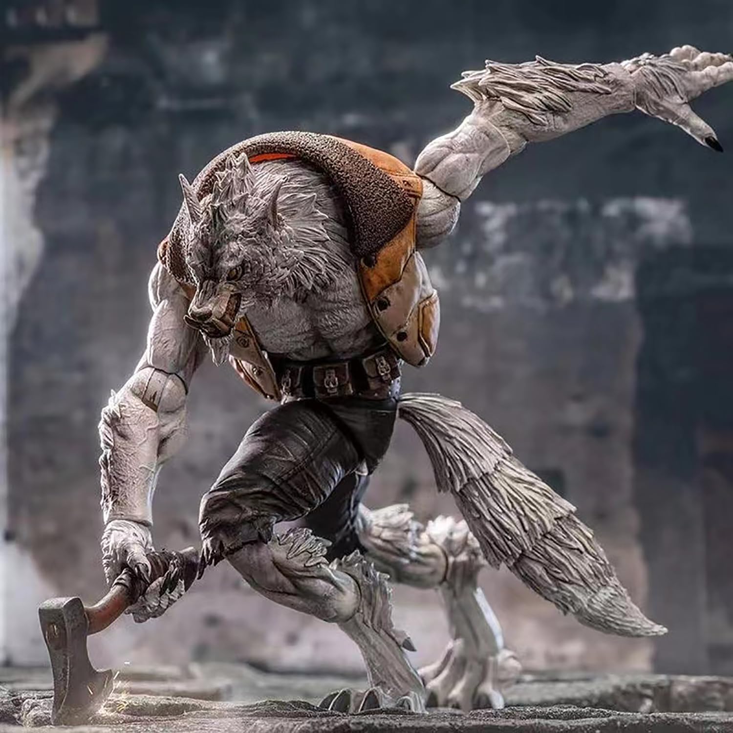 FuRay Planet Veteran William (ホワイト） FuRay Planet Veteran William (White Wolf Ver.) Action Figure