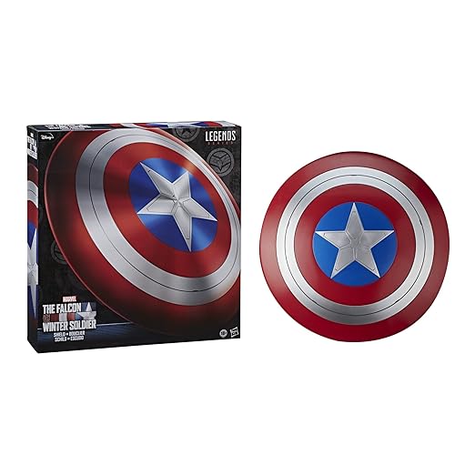 Marvel Legends Series Avengers Falcon And Winter Soldier Captain America Premium Role Play Shield