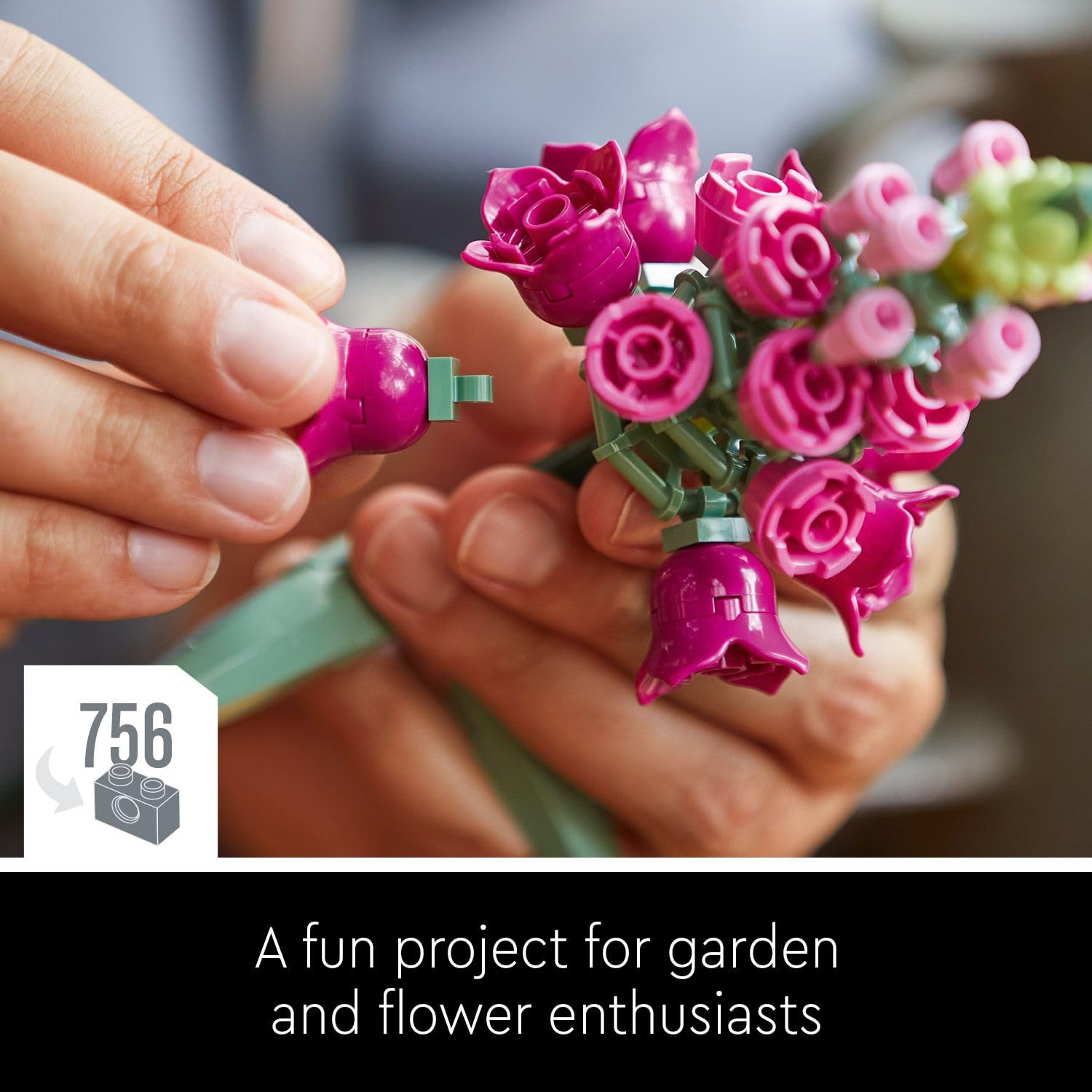 LEGO Flower Bouquet 10280 Building Kit (756 Pieces)