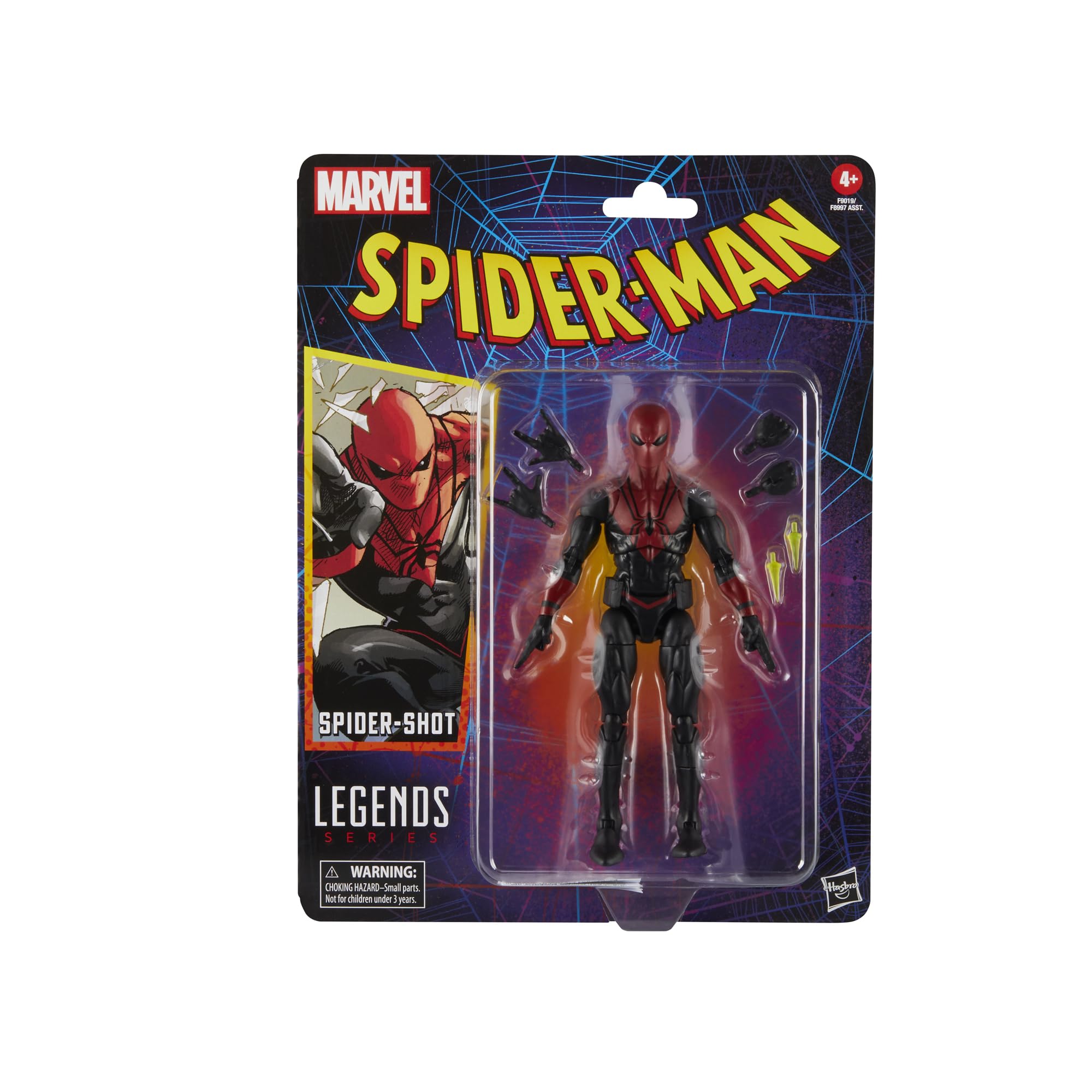 Marvel Legends Spider-Shot Retro Action Figure